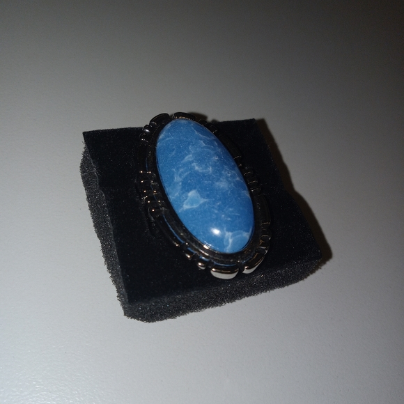 PEACEFULLY PIONEER BLUE RING - Picture 5 of 6